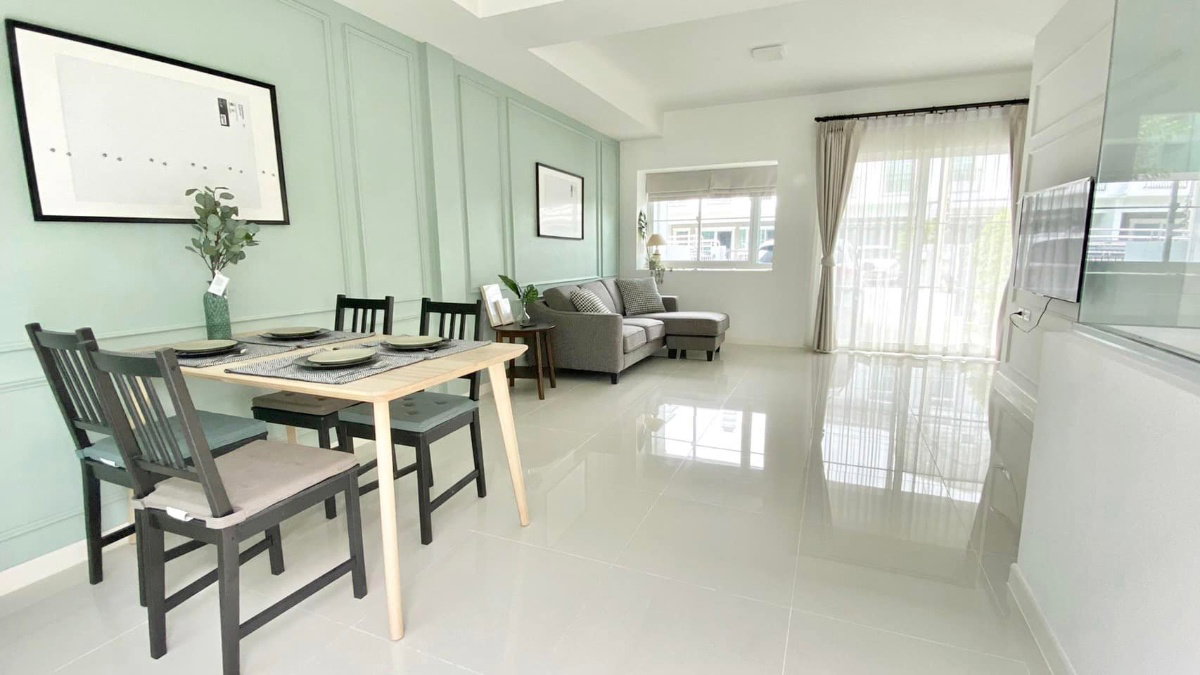 รูป 📢 บ้านมาใหม่ ให้เช่าทาวน์เฮาส์ Indy บางนา รามคำแหง 2 - รูปที่ 8/13