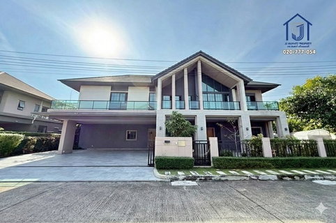 บ้านเดี่ยว 2ชั้น บางกอก บูเลอวาร์ด แจ้งวัฒนะ 2 หลังริม ถนนชัยพฤกษ์ ใกล้ทางด่วนแจ้งวัฒนะ 