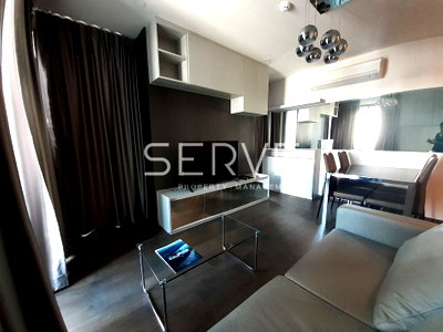 Condos for rent : 2 Beds with Bathtub Nice Room  Fully furnished  Private Lift Good Location Close to BTS Ratchathewi 390 m @  Ideo Q Siam-Ratchathewi 