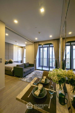 ใกล้ MRT สุขุมวิท 70 ม. ห้อง 1-BR ชั้น 18 ที่ Ashton Asoke (ID 513324)