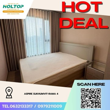 #Z3421💥 011268 🔥Condo for rent: Aspire Sukhumvit-Rama 4