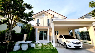 บ้านเดี่ยว การไฟฟ้านครหลวง เขตสมุทรปราการ : บ้าน 3 ห้องนอน ขายได้ พร้อมเลี้ยงสัตว์ได้ วิลลาจจิโอ ศรีนครินทร์ ใกล้แพรกษา (ID 2027230)