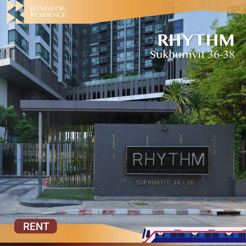 รูป Rhythm Sukhumvit 36-38, ⭐ Built-in Unit, Available Now 🛋️ ใกล้ BTS ทองหล่อ - รูปที่ 1/6