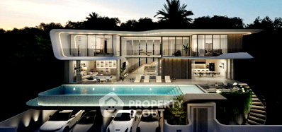 Houses for sale Thalang Phuket : Pet-Friendly 6-BR Villa, Clover Residence Phase III 📍 Choeng Thale (ID 1531011)