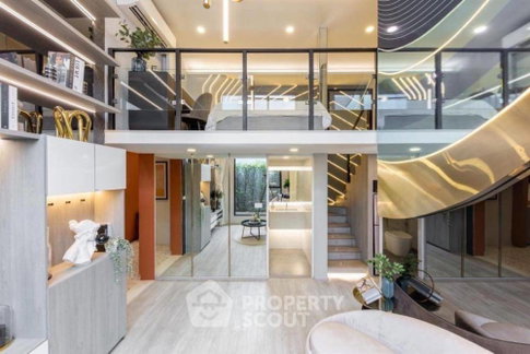 Duplex 1-BR Origin Plug & Play Nonthaburi, 400m to MRT Yaek Nonthaburi 📍 (ID 1214425)