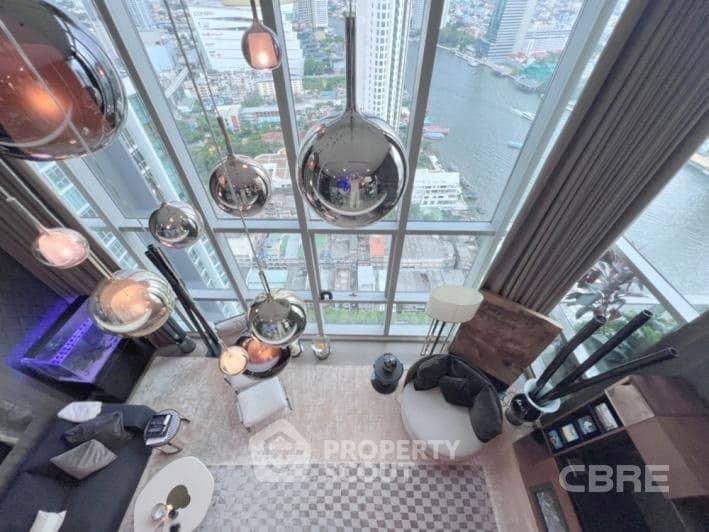 รูป คอนโด 3 ห้องนอน 350 ตร.ม. The River Condominium ใกล้ BTS สะพานตากสิน 400 ม. (ID 1338654) - รูปที่ 4/10