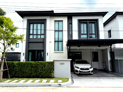 บ้านเดี่ยวให้เช่า : #A124181 ✅ 2/12/68  ให้เช่าบ้านเดี่ยว Grande Pleno Sukhumvit - Bangna📲📢สอบถาม ld line @condoboy