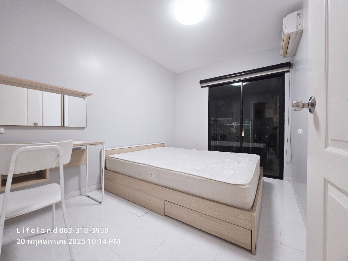 ให้เช่า I Condo สุขุมวิท 105 [ตึก A3 ชั้น 1 ติดสระว่ายน้ำ] เฟอร์ครบ พร้อมอยู่ [Line: @lifeland]