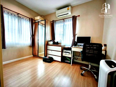 บ้านแฝด ม.ราชพฤกษ์ : ขายบ้านแฝด 2 ชั้น คลัสเตอร์วิลล์ 4 บางกรวย ตกแต่งสวยมาก