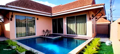 บ้านเดี่ยว หนองปรือ ชลบุรี : Private Pool Villa for Sale in Khao Talo Pattaya