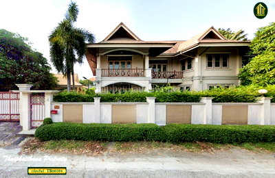 บ้านเดี่ยว ถนนพุทธมณฑล สาย 3 : ขายด่วนบ้านสร้างเอง หลังใหญ่ 245 ตารางวา ใกล้สำนักงานเขตทวีวัฒนา 