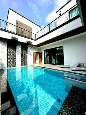 บ้านเดี่ยว หนองปรือ ชลบุรี : Luxury Pool Villa for Sale in Thung Klom Tanman