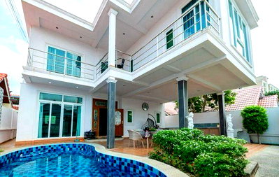 บ้านเดี่ยว ถนนพัทยาใต้ : Luxury Pool Villa for Sale in South Pattaya