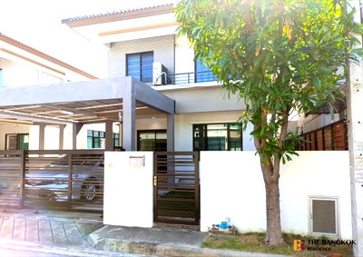 ขายบ้านเดี่ยว : Areeya Como Botanica ต่อเติมครบ พร้อมเข้าอยู่ทันที