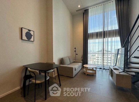 1-BR Condo The Lofts Silom • High-Floor 18th + 400m to BTS Surasak (ID 1580174)