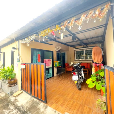 บ้านเดี่ยว หนองปรือ ชลบุรี : Single-Storey House for Sale in Khao Noi, Boonsampan Road