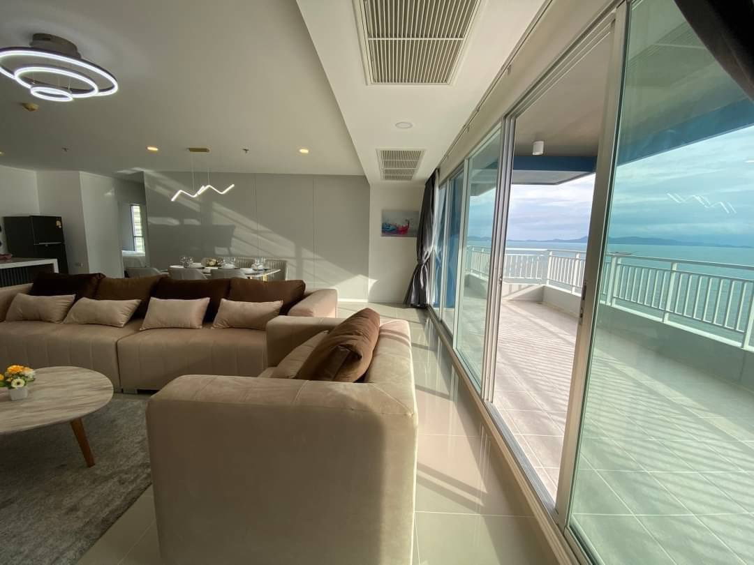 รูป Lumpini Jomtien 3-Bedroom Condo for Sale with Direct Sea View - รูปที่ 5/17