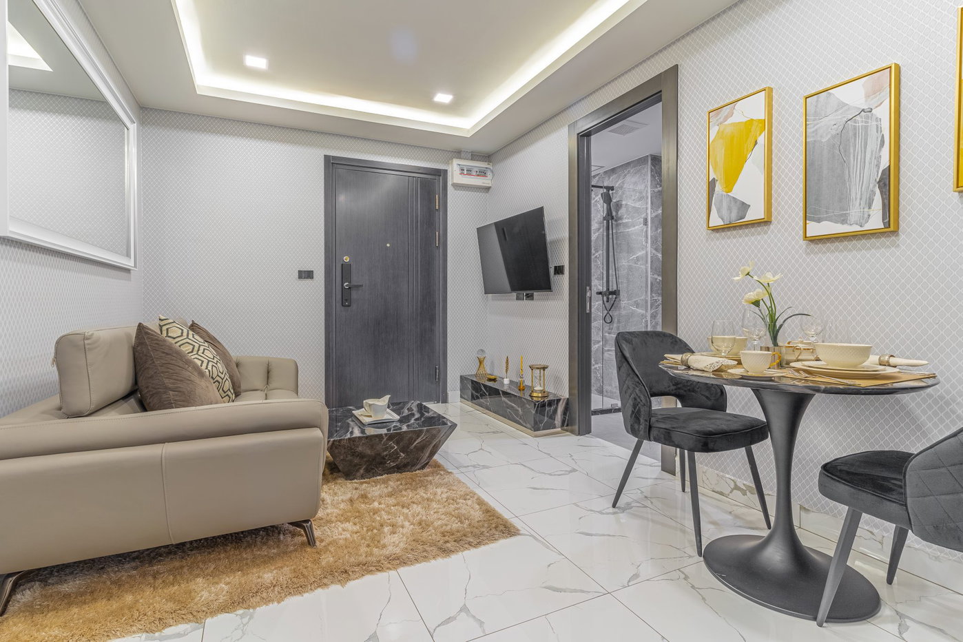 รูป Arcadia Millennium Tower 1 Bedroom for Sale - รูปที่ 2/8