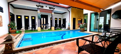 เช่าบ้านเดี่ยว ชลบุรี : Pool Villa in Jomtien 4 Bedrooms for Rent
