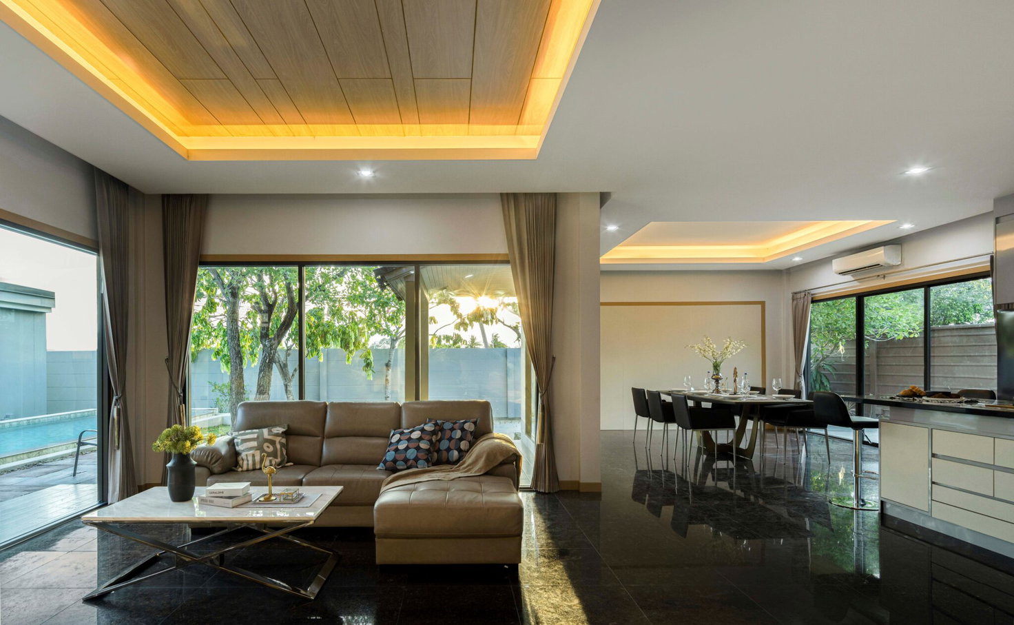 รูป Luxury 3-Bedroom Pool Villa for Rent in Huay Yai - รูปที่ 7/20