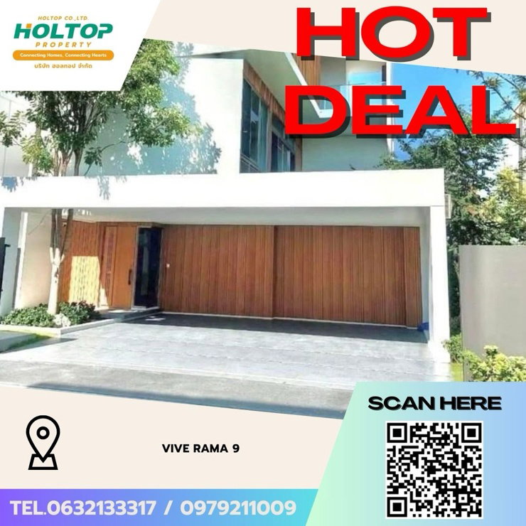 Houses for rent : #Z3439💥 021268 🔥House for rent: VIVE Rama 9