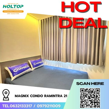 #R7998 🎉 031268 Condo for rent: Magnix Condo Ramintra 21