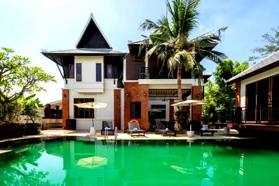 เช่าบ้านเดี่ยว ชลบุรี : Thai-Modern Style Pool Villa for Rent – Huay Yai, Pattaya