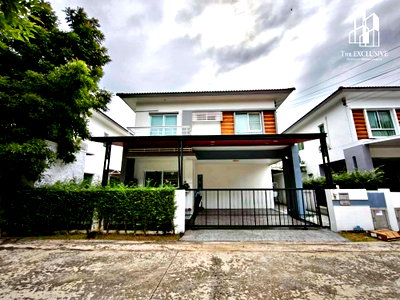 บ้านแฝด นนทบุรี : ขายบ้านแฝด 2 ชั้น คลัสเตอร์วิลล์ 4 บางกรวย ตกแต่งสวยมาก
