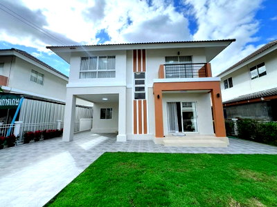 Houses for sale : 2-story detached house for sale in Kanchanakanok Ville 8 – Maejo