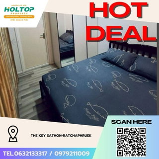 รูปภาพ #Z3463💥 031268 🔥Condo for rent: The Key Sathon-Ratchaphruek