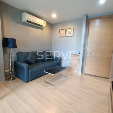 1 Bed Large Room City View Fully furnished Good Location Close To MRT Huai Khwang 50 m. @ Rhythm Ratchada - Huai Khwang