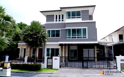 ขายบ้านเดี่ยว : Grand Bangkok Boulevard Rama 9-Krungthep Kritha ใกล้รถไฟฟ้าสายสีเหลือง – ศรีกรีฑา