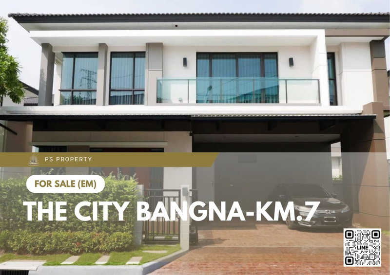 ขายบ้านเดี่ยว : ขายบ้านเดี่ยว ✨ The City Bangna-KM.7 ✨ 4 ห้องนอน 4 ห้องน้ำ เฟอร์นิเจอร์ และ เครื่องใช้ไฟฟ้าครบ 