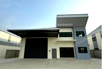 เช่าโรงงาน ถนนกิ่งแก้ว : AW606 ให้เช่าโกดังพร้อมสำนักงาน 2 ชั้น พื้นที่ 460 ตร.ม. ย่านบางพลี คอนเทนเนอร์เข้าได้