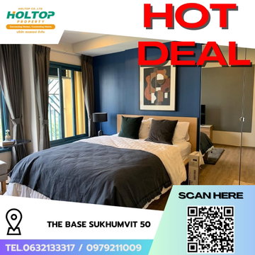 #R8013 🎉 041268 Condo for rent: THE BASE Sukhumvit 50