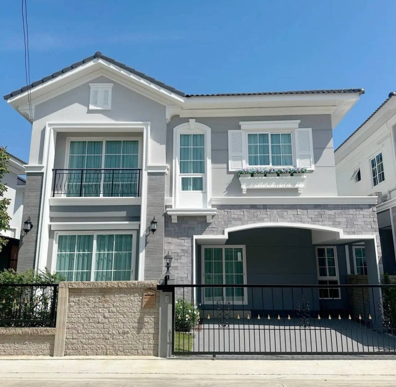 Houses for rent : 💥CP-9578💥Empty house for rent, new house, Golden Neo Sukhumvit - Lasalle project (Sukhumvit 113), never occupied 👉 Add Line @expertcondo