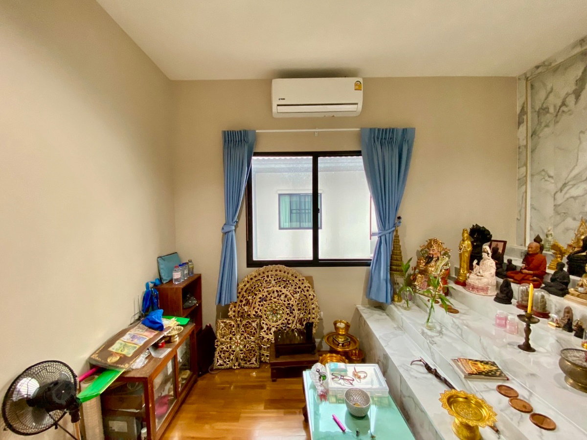 รูป 🏡 ขายบ้านแฝด 2 ชั้น เสนาพาร์ค วิลล์ รามอินทรา – วงแหวน บ้านพร้อมอยู่ ทำเลดี หน้าบ้านทิศใต้ มี Solar Cell ประหยัดค่าไฟ - รูปที่ 20/24