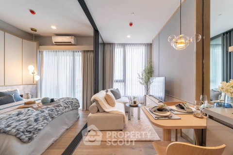High-Floor 1-BR 31 Sqm Condo At The Crest Park Residences Near MRT Phahon Yothin 60m (ID 1388951)