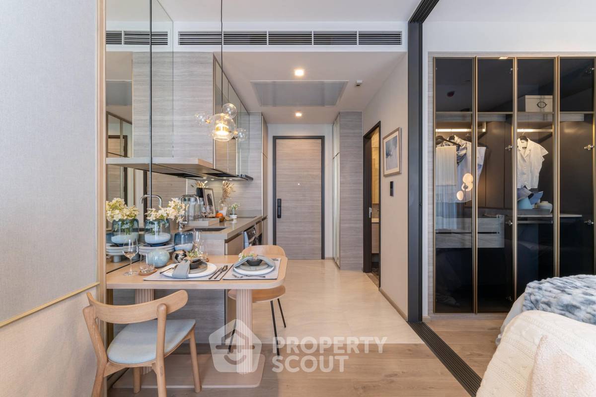 รูป คอนโด 1 ห้องนอน ชั้นสูง 23 31 ตร.ม. The Crest Park Residences ใกล้ MRT พหลโยธิน 60 ม. (ID 1388951) - รูปที่ 8/9