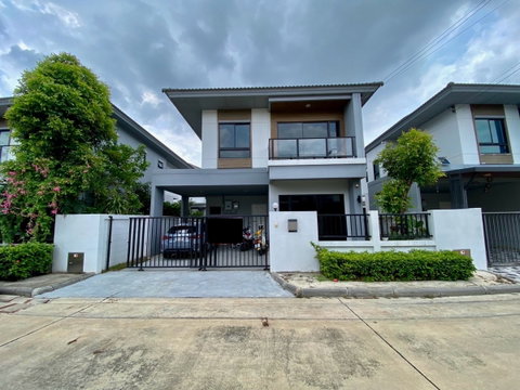 🏡 ขายบ้านแฝด 2 ชั้น เสนาพาร์ค วิลล์ รามอินทรา – วงแหวน บ้านพร้อมอยู่ ทำเลดี หน้าบ้านทิศใต้ มี Solar Cell ประหยัดค่าไฟ