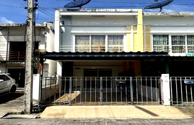 ขายทาวน์โฮม : ขาย ทาวน์เฮ้าส์ หมู่บ้านเบญจทรัพย์ รังสิตคลอง 6 - 16 ตรว 100 ตรม 2 นอน 2 น้ำ 2 ชั้น ทำเลดี ใกล้บิ๊กซีคลอง 6