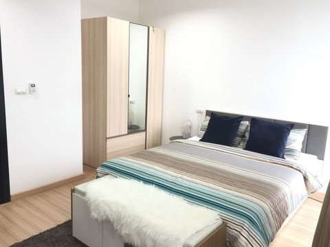 P-29830 — ขายคอนโด ชั้น 2 Chateau In Town Ratchada 20-2 รูปแบบ 1 นอน 1 น้ำ วิวสวน ใกล้ MRT รัชดาภิเษก 085-592-2897 Line: @easythaihome