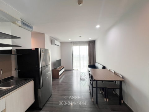📍ขายด่วน!The Base Park West 2 ห้องนอน 2 ห้องน้ำ 53.2ตรม ชั้น 25+ วิวคลอง วิวโล่ง แต่งครบ 📍เริ่มเพียง 5.3 ล้าน!