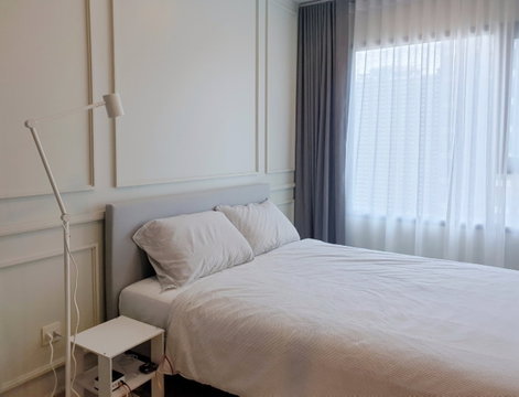 for rent P-42578 life asoke huai khwang district near mrt phetchaburi 23,000 thb line @easythaihome 085-592-2897