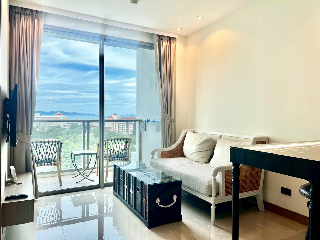 รูป Riviera Ocean Drive – 1-Bedroom Sea View Condo for Sale - รูปที่ 2/15