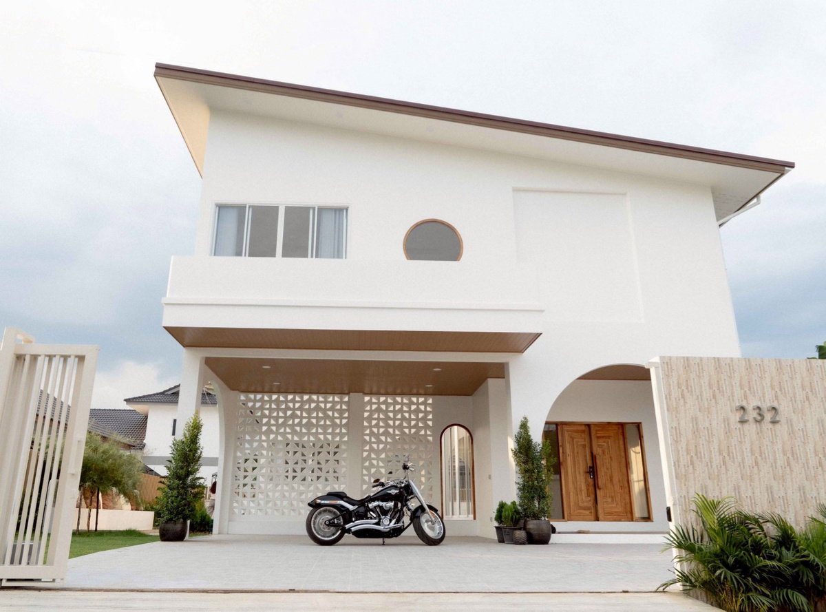รูป หมู่บ้านจินดาวิลล่า – สารภี 4 ห้องนอน 6 ห้องน้ำ 112 ตรว. (ID:130PS) - รูปที่ 1/15