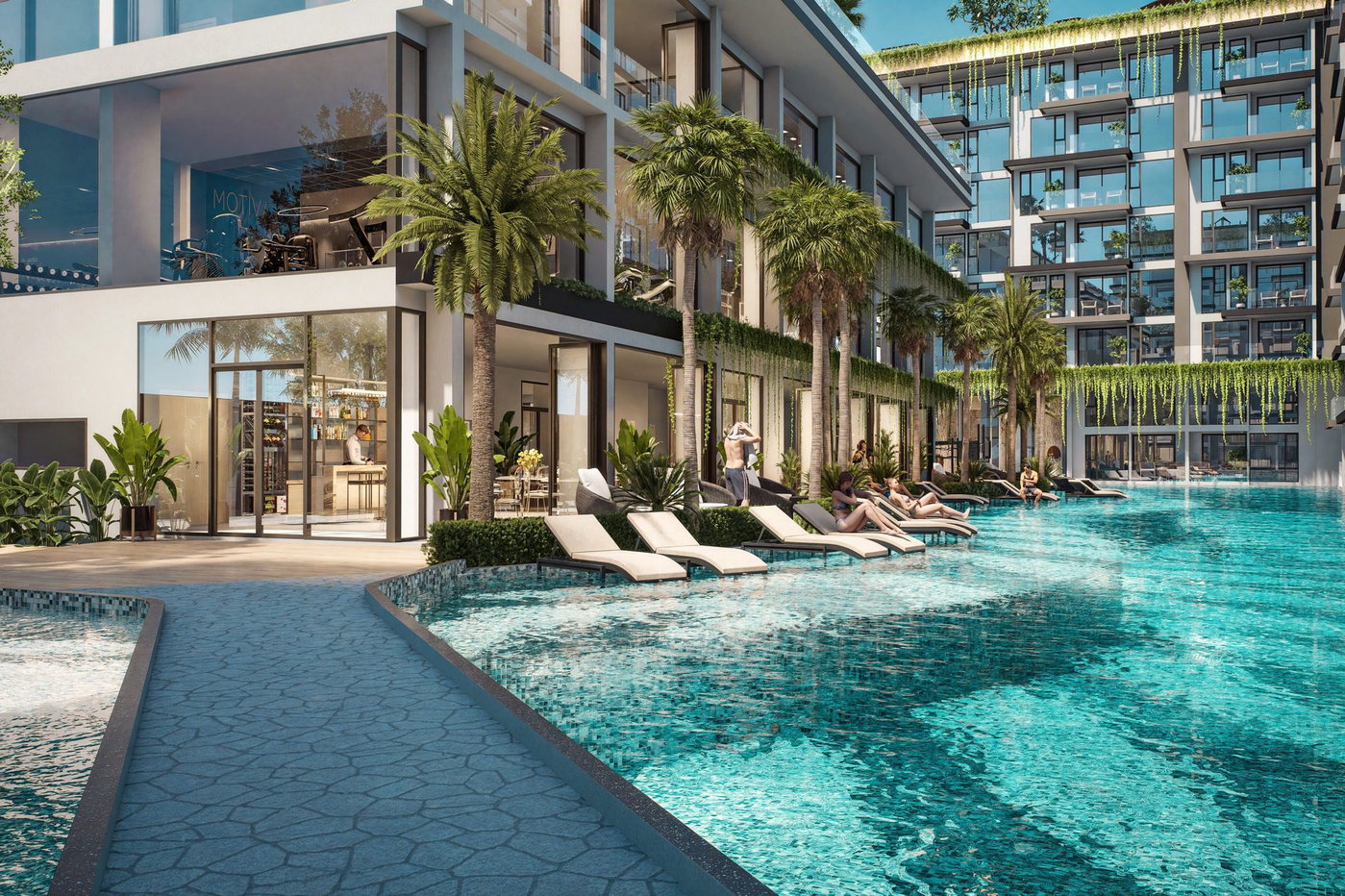 รูป The Riviera Beverly Hills 1 Bedroom for Sale - รูปที่ 7/8