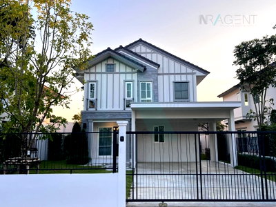 บ้านเดี่ยวให้เช่า : 📌 ให้เช่าบ้านเดี่ยว 2 ชั้น วิลลาจจิโอ 3 ศรีนครินทร์ - บางนา 4 ห้องนอน 3 ห้องน้ำ