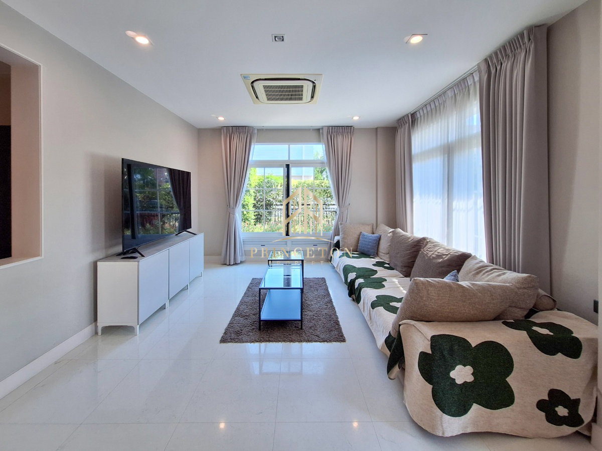 รูป ให้เช่าบ้านเดี่ยวสุดหรู นันทวัน บางนา กม. 7 ทำเลเยี่ยม ใกล้ Mega Bangna - รูปที่ 3/37