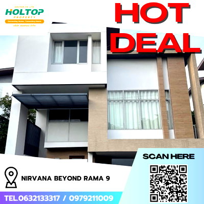 บ้านเดี่ยวให้เช่า : #R8097 🎉 091268 ให้เช่าบ้าน  Nirvana Beyond Rama 9 